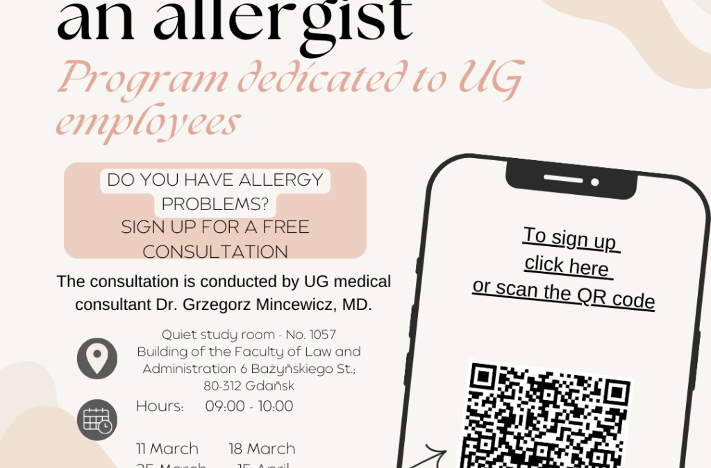 Consultation with an allergist