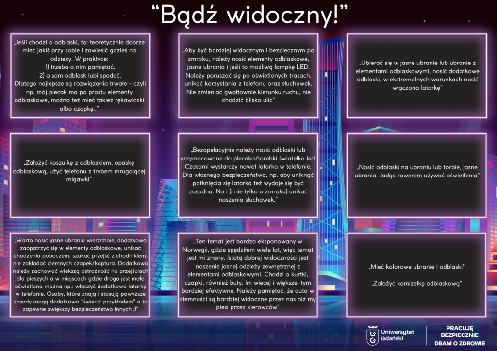 “Bądź widoczny!”